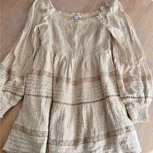 American Eagle Outfitters Yellow Mini Dress